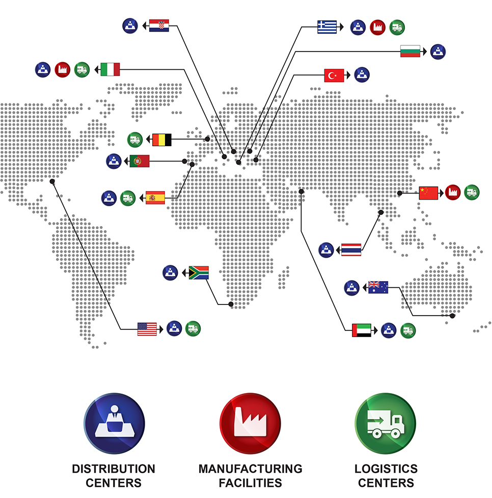 Franchise map